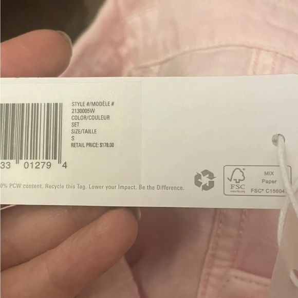 outerknown Station Jumpsuit sunset blush s - Picture 8 of 8